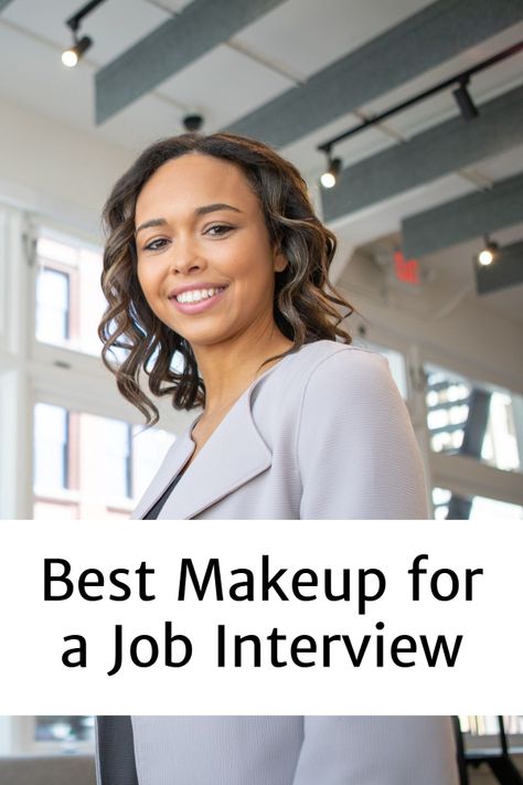 Best Makeup for a Job Interview #makeuptips #interviewtips #interview #jobinterview #makeup #beautytips #stealthestyle Interview Makeup And Hair, Job Interview Makeup, Interview Makeup, Interview Hairstyles, Hair Job, Natural Hair Mask, Casual Makeup, Natural Eyeshadow, Boost Hair Growth