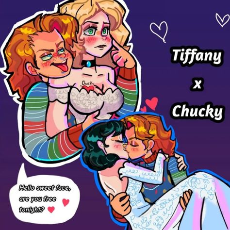 Tiff And Chucky Fanart, Chucky And Tiffany Genderbend, Tiffany And Chucky Pfp Matching, Tiffany X Chucky Fanart, Chucky X Tiffany Fanart, Chucky And Tiffany Fanart, Tiffany Valentine Fanart, Chucky And Tiffany Matching Pfp, Chucky Fan Art