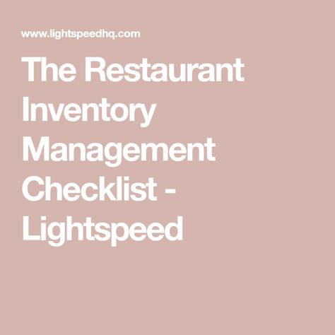 Food Inventory Management Templates, Restaurant Manager Checklist, Restaurant Inventory, Inventory Management Templates, Menu Engineering, Food Inventory, Inventory Organization, Inventory Control, Food Cost