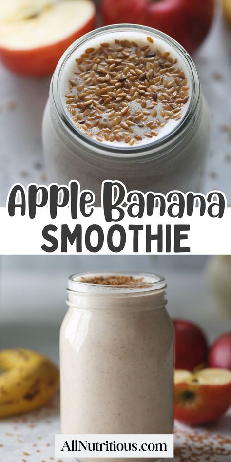 If you are looking for the perfect light healthy breakfast for your healthy diet you will love this incredible dairy-free banana apple smoothie. You can make this healthy smoothie to start your day off right. Check this smoothie recipe and enjoy a healthy snack! Antinflamatory Smoothie, Apple Smoothie Recipes Healthy, Light Healthy Breakfast, Apple Banana Smoothie, Banana Smoothie Recipe Healthy, Inflammation Smoothie, Clean Smoothies, Apple Smoothie Recipes, Inflammation Diet Recipes