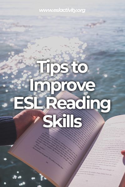 Reading comprehension is an essential ESL skill that also enhances other language skills. Learn how to improve ESL reading skills! #eslreading #reading #readingcomprehension #readingskills #readingpractice Summarizing Activities, Esl Reading Comprehension, Adult Activities, Efl Teaching, Improve Reading Skills, What Is Reading, Esl Reading, Improve Reading Comprehension, English Lesson Plans