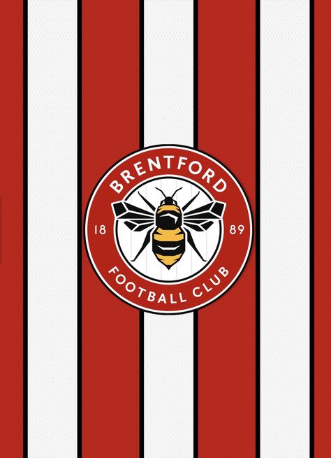 Brentford wallpaper. Brentford Wallpaper, Football Badge, Brentford Fc, Leeds United Fc, Football Logos, Premier League Teams, Sports Badge, Leeds United, Football Logo