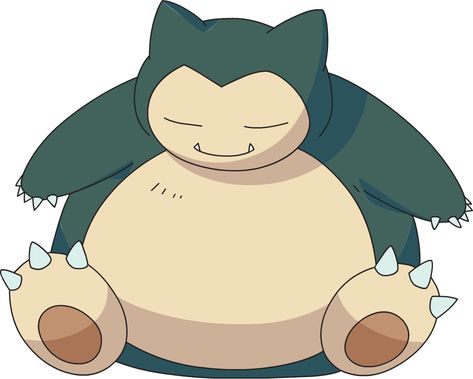 Snorlax (スノアラックス, Sunoarakusu) is a Normal-type Sleeping Pokémon that is known to evolved form of a Munchlax when leveled up with high friendship. In order to catch one, a Trainer must first awaken it with music from either a Poké Flute or Pokégear set to the Poké Flute channel. Snorlax's body is composed of mostly its belly, where most of its fat reserves accumulate. It wakes up only to eat and seldom exercises. Its head is also large, and it has two pointed teeth protruding from its mou... Snorlax Art, Snorlax Pokemon, Pokemon Snorlax, Pokemon Red Blue, Pokemon Movies, Pokemon Oc, Pokemon Pokedex, Play Pokemon, First Generation