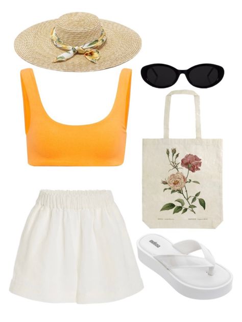 Comfy Beach Outfit Cold, Beach Outfit Layout, Simple Beach Outfit Beachwear, Beach Lunch Outfit, Casual Beach Outfit Simple, Outfit Ideas Layout Summer, Beach Outfit Png, Chill Beach Outfit, After Beach Outfit