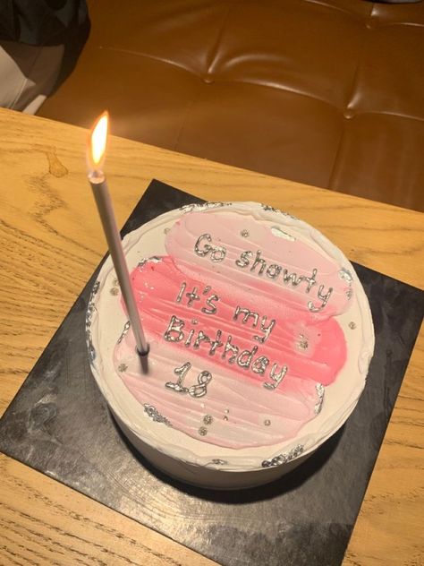 Its My Birthday Cake Aesthetic, Birthday Cakes Ideas Aesthetic, Birthday Cakes For 19th Birthday, Cakes For 19th Birthday Girl, Bd Cake Ideas, It’s My Bday, Funny 19th Birthday Cake, Go Shawty Its Your Birthday Cake, Legal Birthday Cake