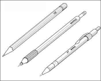 Pen Shading Techniques, Pen Shading, Types Of Pencils, Pencil Tool, Technical Pen, Shading Techniques, Construction Drawings, Mechanical Pencil, Drawing Artist