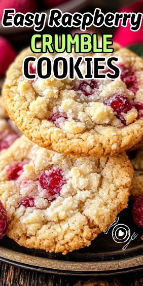 If you’re a fan of fruity desserts and crave something sweet and simple, these Easy Raspberry Crumble Cookies are the perfect treat for you. Combining the tartness of fresh raspberries… Easy Raspberry Desserts, Raspberry Crumble Cookies, Raspberry Cookie Recipes, Carrot Cake Cheesecake Recipe, Raspberry Crumble Bars, Peach Pound Cakes, Crumble Cookies, Raspberry Crumble, Raspberry Desserts