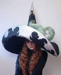 Giant Witch Hat, Cottagecore Witch Outfit, Bambi Lashes, Lashes Design, Cottagecore Witch, Comic Book Layout, Fantasy Witch, Halloween Parade, Witch Outfit