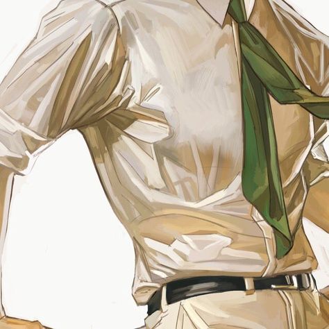 Shirt Crease Reference, Clothing Wrinkles Reference Shirt, Shirt Folds Reference, Shirt Wrinkles Reference, Oliver Queen Aesthetic, Shirt Reference Drawing, J.c Leyendecker, Queen Aesthetic, Oliver Queen