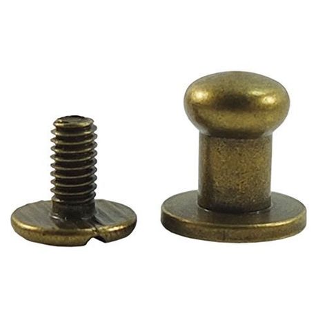 Bluemoona 50 Sets  Head Button 6mm 14 Brass Stud Screwback Screw Back Spots for Leather Rivet Bronze ** You can get additional details at the image link. (This is an affiliate link) Leather Crafts Diy, Button Studs, Leather Craft Patterns, Leather Rivets, Beading Crafts, Leather Diy Crafts, Diy Purse, Leather Crafts, Semi Precious Beads