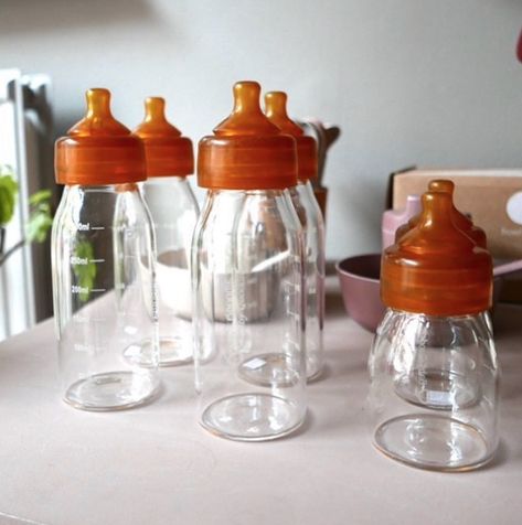 Diy Baby Bottle Organizer, Infant Bottles, Natural Baby Products, Natural Baby Toys, Best Baby Bottles, Chemical Compounds, Glass Baby Bottles, Cairns Australia, Fake Baby