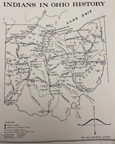 Shawnee Indians, Native American Map, Native American Tribes Map, Piqua Ohio, Newark Ohio, Family Tree Research, Ohio Map, American Indian History, Ohio History