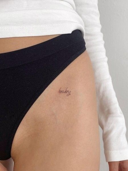 Simple Hip Tattoo, Small Side Hip Tattoos, Small Hip Tattoos Women, Tattoo On Hip Bone, Rose Tattoo On Hip, Flower Hip Tattoos, Side Hip Tattoos, Hip Tattoo Designs, Hip Tattoo Small