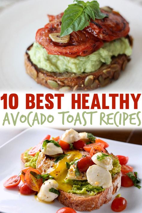 Healthy Avocado Toast, Best Avocado Toast Recipe, Avocado Toast Recipes, Protein Options, Avocado Dessert, Alkaline Recipes, Healthy Avocado, Avocado Health Benefits, Avocado Toast Recipe