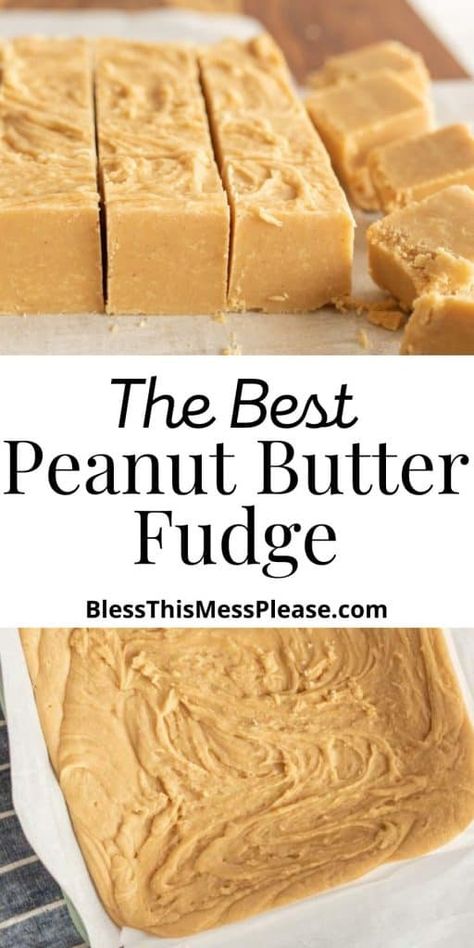 Snowball Candy, Coconut Eggs, Fudge With Marshmallow Cream, Best Peanut Butter Fudge, Creamy Peanut Butter Fudge, Peanut Butter Fudge Recipes Easy, Fantasy Fudge, Homemade Fudge Recipes, Peanut Butter Fudge Recipe