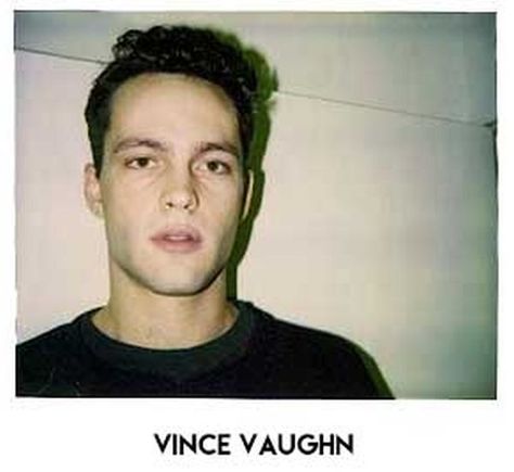 AUDITION POLAROIDS FROM 1980'S ACTORS Vince Vaughn, Wedding Crashers, Charming Man, Late 80s, Christina Ricci, Beating Heart, Hollywood Legends, John Legend, Action Film