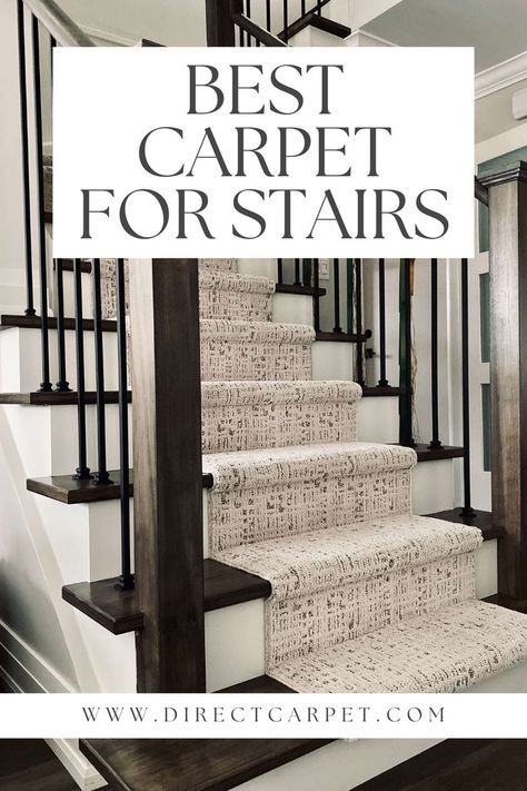 best carpet for stairs what is the best for stair runners hall carpets and whats better hardwood or carpet Carpet To Hardwood Stairs, Non Carpeted Stairs, Farmhouse Stairs Carpet, Stairs Design Carpet And Wood, Carpet Over Hardwood Floors, Hardwood Floors With Carpeted Stairs, Carpet In Stairs Stairways, Wood Steps With Carpet Runner, Carpet On Steps Ideas