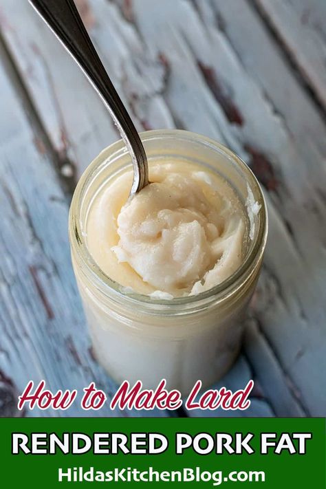 Rendering Pork Fat For Lard, Pork Fat What To Do With, How To Render Lard, How To Render Pork Fat Into Lard, Assyrian Recipes, Render Lard, Lard Recipe, Rendering Lard, Raw Pork