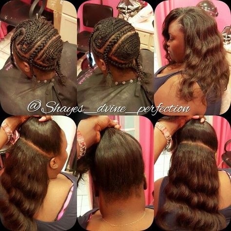 Sew In Braid Pattern, Curly Hair Celebrities, Sew In Braids, Weave Braid, Vixen Sew In, Sew In Hairstyles, Vacation Hairstyles, Hollywood Hair, Weave Styles