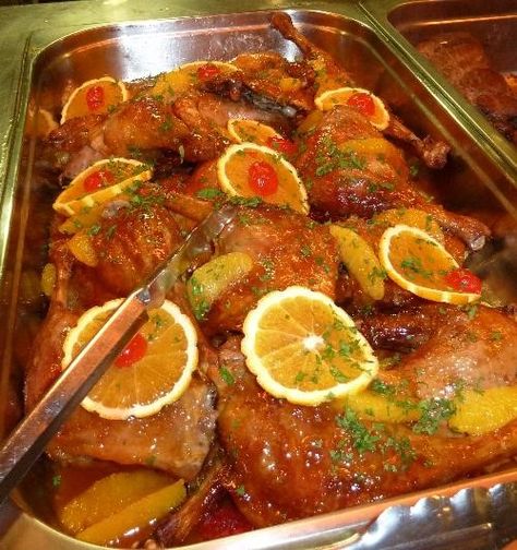 Orange Sauce For Duck, Sauce For Duck, Duck With Orange Sauce, Duck Curry, Orange Sauce Recipe, Meat Dish, Peking Duck, Roast Duck, Orange Sauce