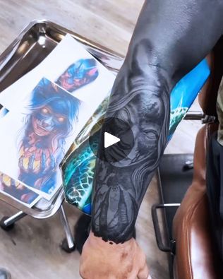 Epic Blackout Tattoo Sleeve Coverup | The ink session rocks as it is super creative and unique 🤩  👏 | By UNILAD | Facebook Blackout Tattoo Coverup, Blackout Tattoo Sleeve, Blackout Sleeve Tattoo, Tattoo Sleeve Cover Up, Blackout Tattoo, Tattoo Cover-up, Tattoo Sleeve, Sleeve Tattoos, Cover Up