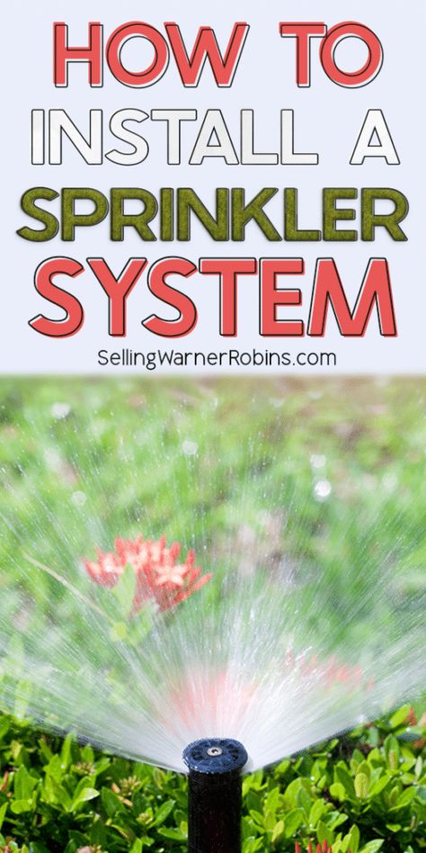 Diy Sprinkler System Underground, Rainbird Sprinkler System, Sprinkler System Design, In Ground Sprinkler System, Sprinkler System Diy, Sprinkler System Installation, Lawn Weeds, Lawn Sprinkler System, Sprinkler Repair