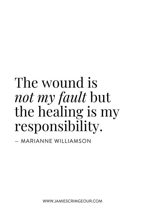 Wounds Quotes, Responsibility Quotes, My Responsibility, My Fault, Self Healing Quotes, Positive Self Affirmations, Healing Quotes, Self Love Quotes, Deep Thought Quotes