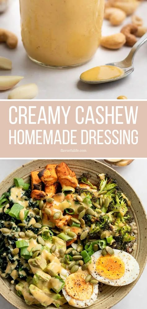 Sweet Green Spicy Cashew Dressing Recipe, Cashew Salad Dressing Recipes, Vegan Cashew Dressing, Cashew Sauce Recipes, Cashew Dressing Vegan, Cashew Dressing Recipe, Cashew Butter Dressing, Cashew Salad Dressing, Spicy Cashew Dressing