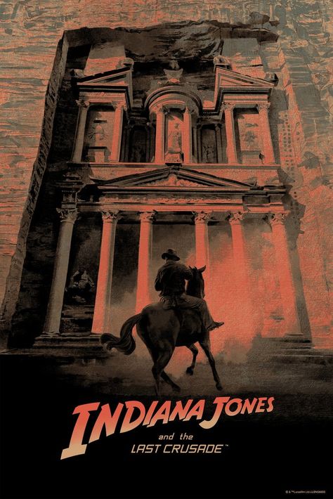 Indiana Jones Last Crusade, The Last Crusade, Last Crusade, Indiana Jones Films, Henry Jones, Movie Posters Design, Adventure Movies, Poster Series, Star Wars Wallpaper