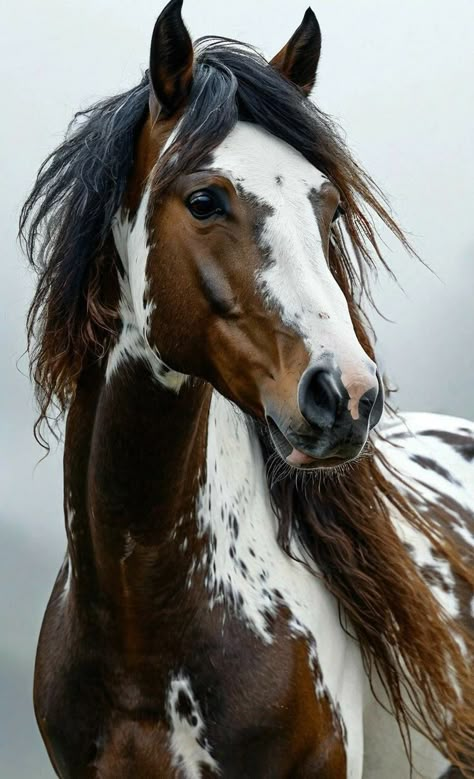 Dramatic Horse Photography, Paint Horse Photography, Wild Horses Photography, Horse Clothing, Beautiful Horses Photography, Horses Photography, Majestic Horses, Appaloosa Horse, Horse Pics