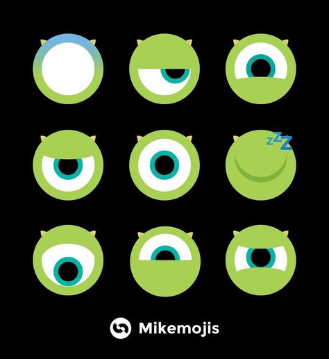 Disney Illustration, Monster Inc, Monster Theme, Mike Wazowski, Disney Designs, Eye Tattoo, Cartoon Memes, Note Book, Monsters Inc