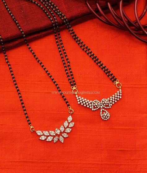 Diamond Mangalsutra Designs 2017, Latest Diamond Mangalsutra Designs 2017, Diamond Mangalsutra Models 2017. Latest Diamond Mangalsutra Designs, Diamond Mangalsutra Designs, Mangalsutra Design, Black Beads Mangalsutra, Black Beads Mangalsutra Design, Diamond Mangalsutra, Perhiasan India, Diamond Pendants Designs, Gold Mangalsutra Designs