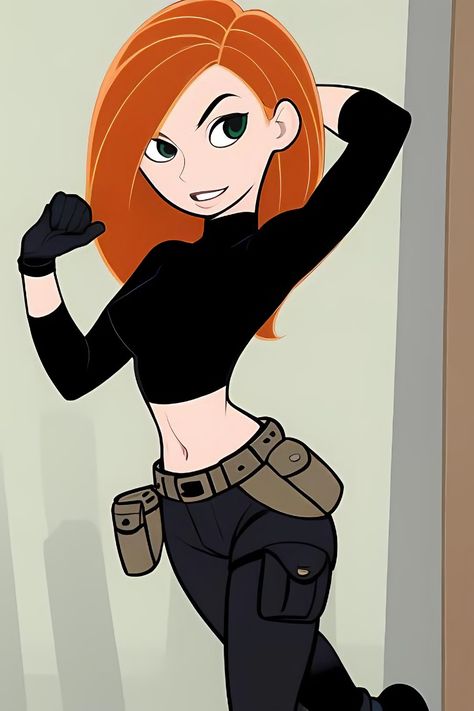 Kim Possible Kim Possible Characters, Anime Disney, Female Cartoon Characters, Witch Girl, Female Cartoon, Kim Possible, Pinturas Disney, Dessin Adorable, Cartoon Profile Pics