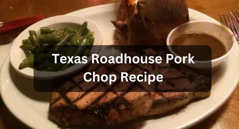 Pro Kitchen Chef - Page 4 of 4 - Get All Texas Roadhouse Copycat Recipe at One Place Copycat Texas Roadhouse Pork Chops, Texas Roadhouse Pork Chops Recipe, Texas Roadhouse Recipes, Pork Chops And Gravy, Pork Chop Recipe, Texas Roadhouse, Pork Recipe, Chops Recipe, Gravy Recipes