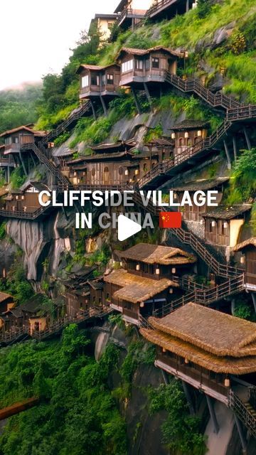 BEAUTIFUL DESTINATIONS on Instagram: "@long.explorer unveils the incredible Wangxian Valley, a captivating village in China’s Jiangxi province that isn’t like any other! 🇨🇳 

Imagine houses clinging precariously to cliffs, their traditional facades whispering stories of a bygone era. 🏯 Cobblestone streets wind through the valley, leading you past lush greenery and breathtaking natural beauty. 🍃 

What’s the most unique village you’ve ever visited? Inspire our next adventure! ✈️ 🌏 

📽 @long.explorer
📍 Wangxian Valley, Jiangxi, China
🎶 Daydreaming - long.explorer
#beautifuldestinations #beautifulchina #fairytalevillages" Wangxian Valley, Jiangxi China, Cobblestone Streets, Traditional Houses, Bygone Era, Lush Greenery, Facades, The Valley, Beautiful Destinations