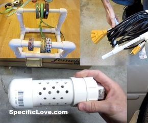 10 Life Hacks With PVC #4 Hide A Key, Pvc Pipe Crafts, Pvc Pipe Projects, Pvc Projects, Dog Wash, Hacks Videos, Simple Life Hacks, Door Stopper, Pvc Pipe