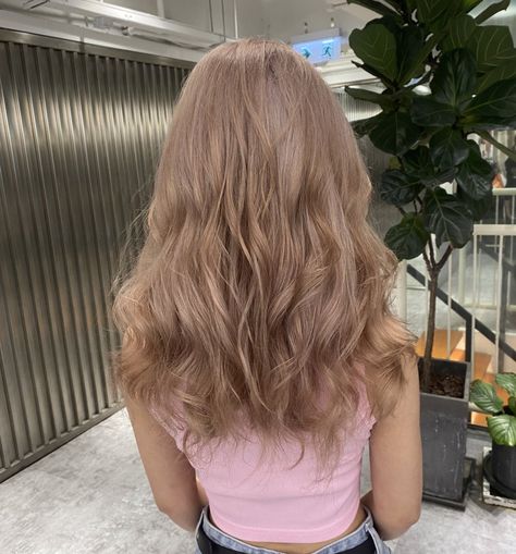 Ash Pink Blonde Hair, Light Dusty Pink Hair, Ash Blonde And Pink Hair, Bleach Hair Dye, Bang Inspo, Dusty Pink Hair, Blonde Hair Dye, Bleach Hair, Ash Pink