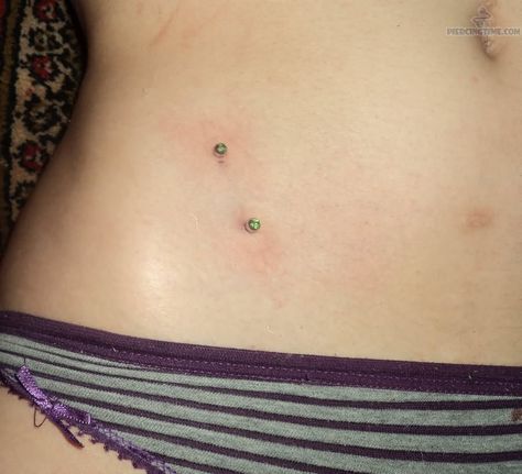 Hips Piercing, Body Mods Piercing, Hip Dermals, Hip Dermal Piercing, Cool Piercing, Hip Piercings, Stomach Piercings, Dream Piercings, Hip Piercing