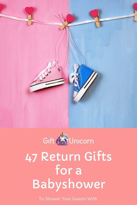 47 Return Gifts for a Baby Shower to Shower Your Guests - GiftUnicorn Baby Shower Return Gift Ideas, Baby Shower Favor Ideas, Return Gift Ideas, Baby Shower Return Gifts, Baby Shower Gifts For Guests, Party Favor Ideas, Return Gifts, Return Gift, Baby Shower Favor