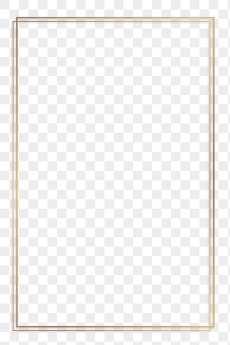 Golden Border Design, Golden Border Png, Golden Frame Png, Gold Frame Png, Sticker Transparent Background, Graphic Design Newspaper, Graphic Design School, Certificate Frames, Golden Border