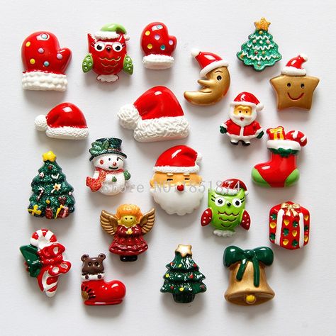 20 Pcs/lot Happy New Year Santa Claus Fridge Magnets Creative Christmas Series Refrigerator Magnet Home Decor Magnetic Sticker-in Fridge Magnets from Home & Garden on AliExpress - 11.11_Double 11_Singles' Day Christmas Fridge Magnets Diy, Clay Christmas Magnets, Clay Magnets Christmas, Christmas Fridge Magnets, Diy Christmas Magnets, Christmas Magnets Diy, Diy Fridge Magnets, Clay Fridge, Painted Fridge