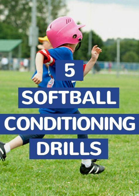 Softball Conditioning, Softball Camp, Conditioning Drills, Kids Softball, Baseball Workouts, Softball Workouts, Youth Softball, Softball Drills, Baseball Drills