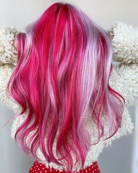 Hairstylist Inspiration, Iconic Hair, Dyed Hair Inspiration, Multicolored Hair, Pretty Hair Color, Hair Color Highlights, Haircut And Color, Hair Color And Cut, Hair Coloring