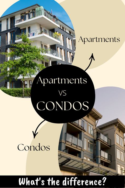 Apartments vs Condos: What's The Difference? If you’re trying to decide between renting a condo or an apartment, the differences between the two can be confusing. Learning more about what separates these two home choices can help you make a better decision regarding your living situation. House Vs Apartment, Comparing Apartments, Condos Apartments, Apartment Management, Buying A Condo, Building House Plans Designs, Building House, New Condo, Hot And Humid