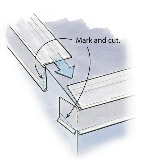 Edge Flashing for Roofs - Fine Homebuilding Pliage Tole, Metal Roof Installation, Roof Truss Design, Fine Homebuilding, Roof Edge, Roof Flashing, Framing Construction, Drip Edge, Home Building Tips