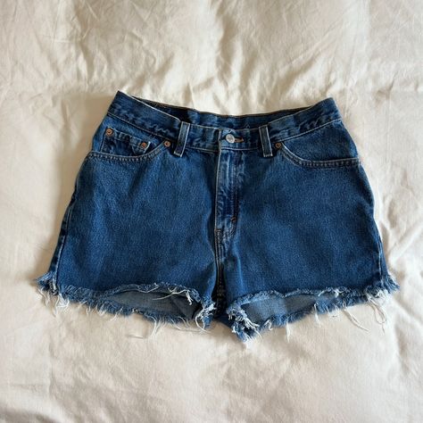 Vintage made in USA cut off Levi’s shorts Size 28” waist, 10” rise, 40” hips, 13” length $35 Comment “I want it” or dm me if you would like to buy these shorts 💙 Cut Offs, Summer To Fall, Autumn Summer, Dm Me, Cut Off, Women's Shorts, Mood Board, Made In Usa, Womens Shorts