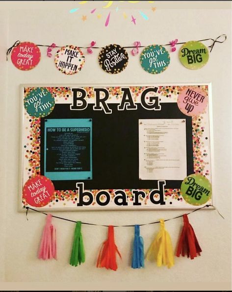 Teacher Created on X: "What a cute idea! @nevertoolatetoeducate created a brag board for her own kiddos' achievements, but of course this would be a great idea for the classroom, too! https://t.co/ykKNtXJRRY" / X Brag Board, Math Classroom Decorations, Make Today Great, Math Classroom, Board Ideas, The Classroom, Bulletin Boards, Bulletin Board, Classroom Decorations