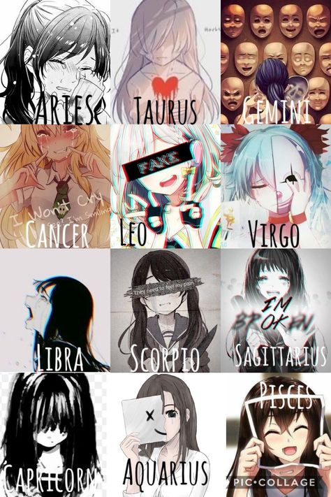 Zodiak Gemini, Zodiac Signs Animals, Zodiac Signs Pictures, Zodiac Sign Fashion, Zodiac Characters, Zodiac Signs Chart, Anime Zodiac, Zodiac Funny, Zodiac Signs Sagittarius