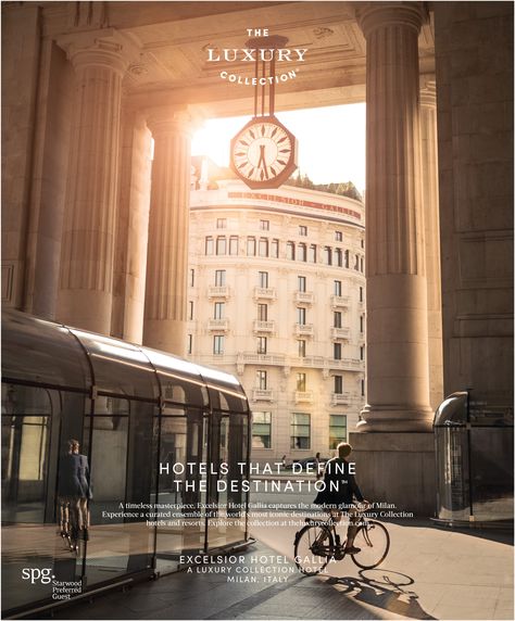 The Luxury Collection® Celebrates ‘Hotels That Define the Destination’ in New Global Advertising Campaign | Business Wire Luxury Advertising Ad Campaigns, Luxury Hotel Advertising, Luxury Advertisement, Hotel Campaign, Luxury Campaign, Luxury Ads, Hotel Advertisement, Luxury Advertising, Hotel Advertising