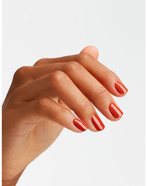 It's a Piazza Cake - Nail Lacquer | OPI UK Nail Shades, Nail Base Coat, Orange Nail Polish, Vibrant Nails, Classic Nails, Nail Powder, Gel Lacquer, Opi Nail Lacquer, Opi Nail Polish